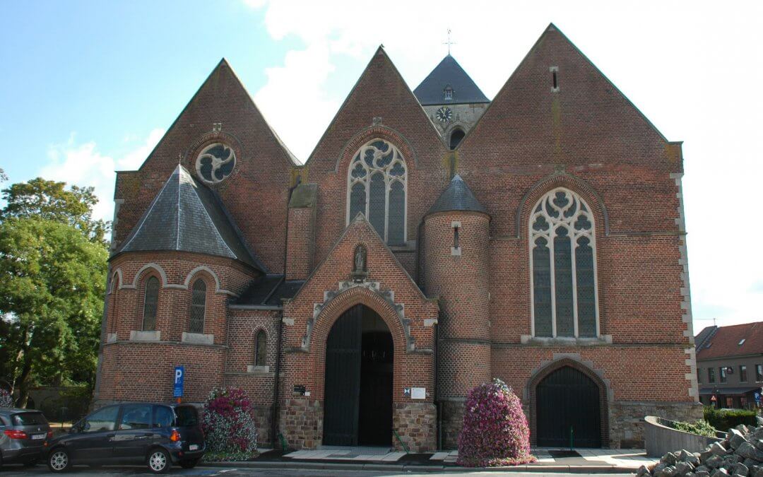 église saint Martin de Moorsele en Belgique